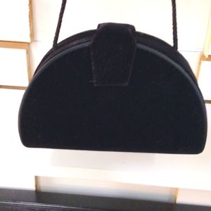 Magid Vintage Velvet Evening Bag Purse Crossbody Small